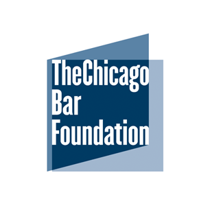 Chicago Bar Foundation logo Art Direction by: Bart Crosby, Crosby Associates